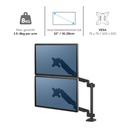 BRAZO 8043401 PARA MONITOR DOBLE EN VERTICAL PLATINUM SERIES™