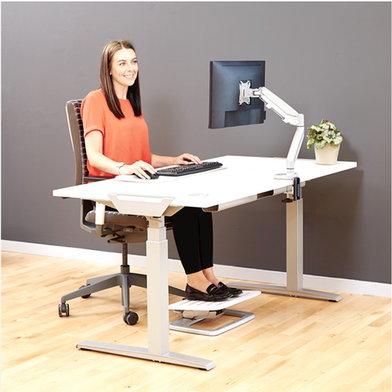 BRAZO FELLOWES 9683301 MONITOR DOBLE EPPA TM PLATA