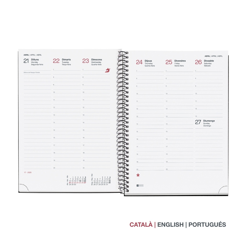 AGENDA MR34455 ESPIRALPLUS S/VV-CAT PP CITY MARINO25