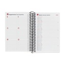 AGENDA MR39436 ESPIRALCADDY D/P-CAT PP CITY NEGRO 25