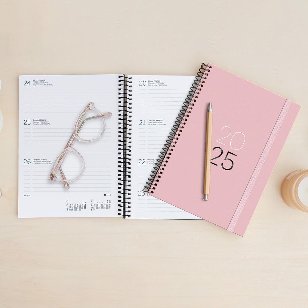 AGENDA MR34449 ESPIRALPLUS S/V-CAT CALM ARENA 25