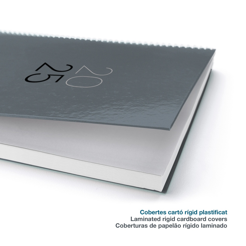 AGENDA MR34450 ESPIRALPLUS S/V-CAT CALM GRAFITO 25