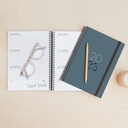 AGENDA MR34450 ESPIRALPLUS S/V-CAT CALM GRAFITO 25