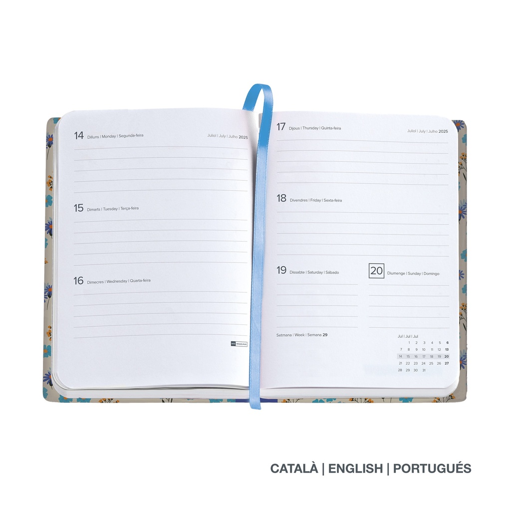 AGENDA MR33338 JOURNAL S/V-CAT DAISIES 25