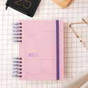 AGENDA MR34497 PLUS W-O S/V-CAT ROSA BASICS 25