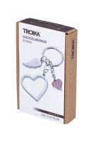 LLAVERO TROIKA KR17-01/CH LOVE IS IN THE AIR