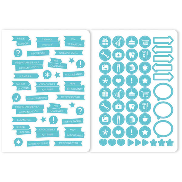 AGENDA GRAFO 70400584 25 S/V A6 GEOMETRICO CORAL