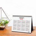 CALENDARIO FINOCAM 780100025 NEUTRO SOBREMESA ESCRIBIR S 2025+