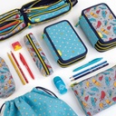 KIT MILAN 08872KF 4 ESTUCHES CONTENIDO KICKFLIP GRIS