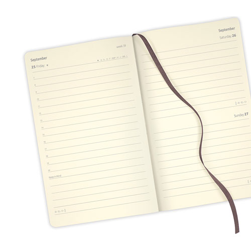 CUADERNO CASTELLI MILANO 0QC6D9628 MEDIANO 13x21 cm  HARRIS OYSTER GREY RAYADO