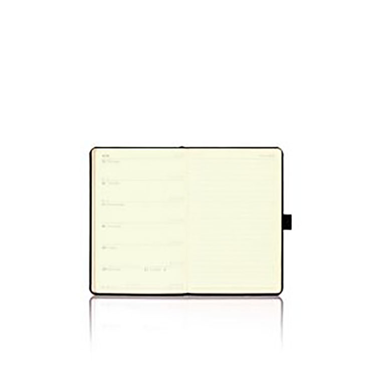 CUADERNO CASTELLI MILANO 0QC6D9498 MEDIANO 13x21 cm  HARRIS PETAL ROSE RAYADO