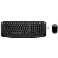 TECLADO HP 3ML04AA COMBO TECLADO +RATON INALAMBRICOS HP 300 COLOR NEGRO