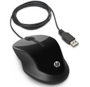 MOUSE HP H4K66AA  X1500 NEGRO BRILLANTE GRIS       