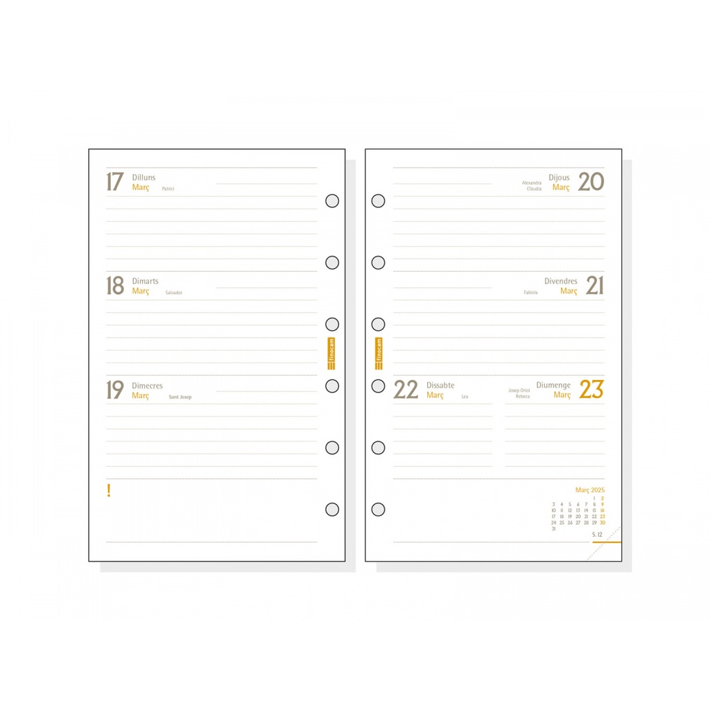 RECAMBIO FINOCAM 201350025 OPEN C399C-REC.ANUAL.603 SVH 2025 CAT+