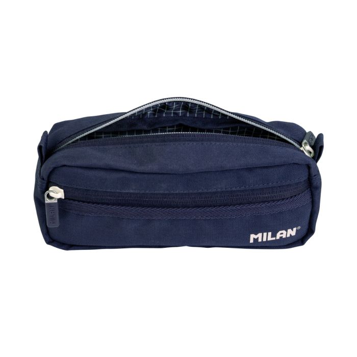 PORTATODO MILAN 081148SNCB RECTANGULAR 2 CREMALLERAS 420 SINCE 1918 AZUL MARINO