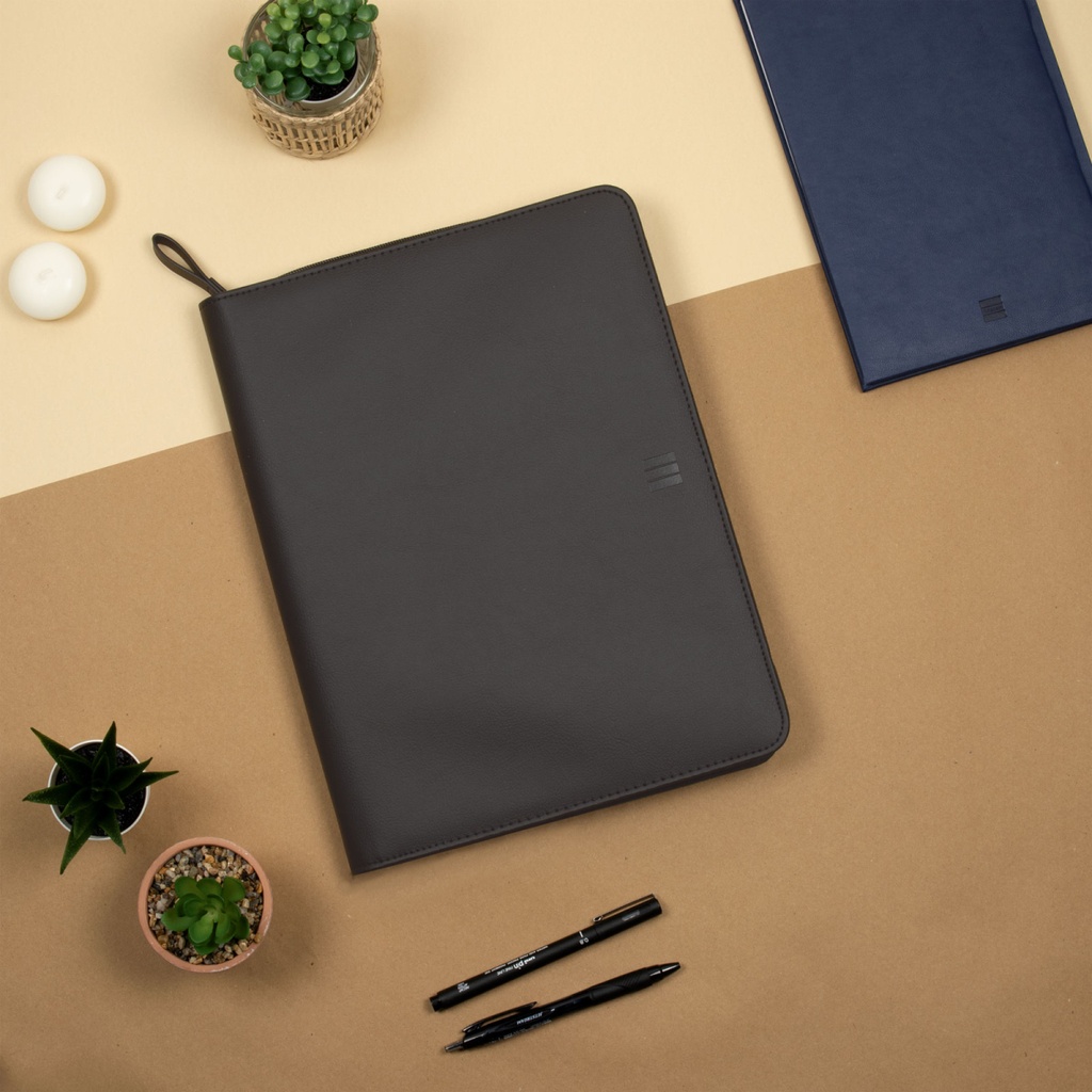 PORTADOCUMETOS FINOCAM 5098201 NORAL A4 NEGRO