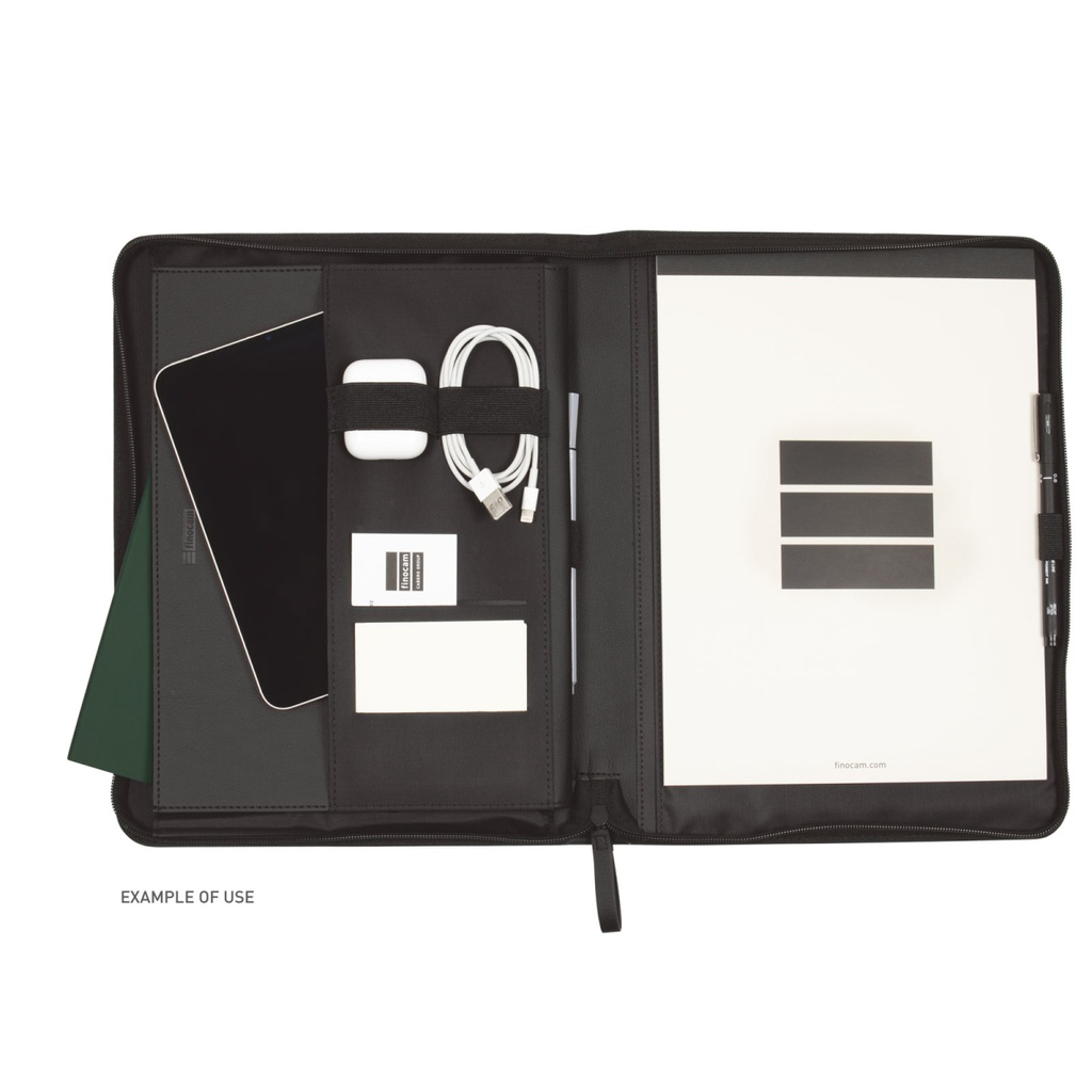 PORTADOCUMETOS FINOCAM 5098201 NORAL A4 NEGRO