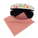 FUNDA ARTEBE 210442 GAFAS 17X7 CM. CON PAÑO DE MICROFIBRAS 18X15 CM VARIADAS