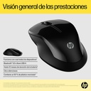 MOUSE HP 6V2J7AA INALAMBRICO 250 DUAL NEGRO