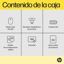 MOUSE HP 6V2J7AA INALAMBRICO 250 DUAL NEGRO