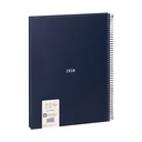 CUADERNO MILAN 57143E80B ESPIRAL CUADRICULA A4 80 H. AZUL