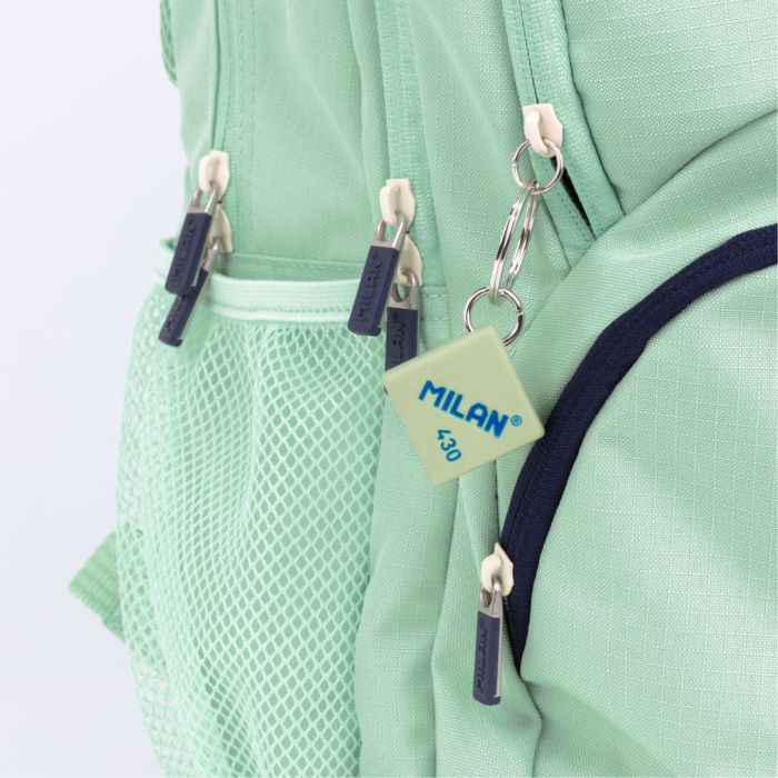 MOCHILA MILAN 624604SNCGR ESCOLAR CAP. 25L S.1918 VERDE