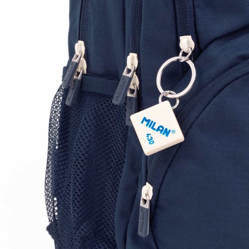 MOCHILA MILAN 624604SNCB ESCOL.CAPACIDAD .25L S.1918AZUL