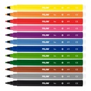 ROTULADORES MILAN 80158 BASE AGUA CAJA 12 UNID.