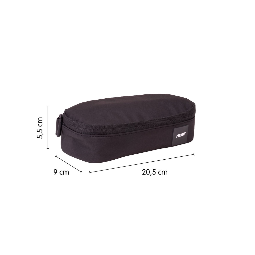 PORTATODO MILAN 081130DW ESCOLAR SHADOW OVALADO NEGRO