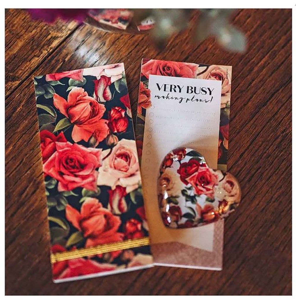 BLOC NOTAS 220447 MAGNÉTICAS 8X18 CM 8X18 CM. VARIADAS