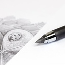 PORTAMINAS MILAN 535206 5,2mm. NEGRO