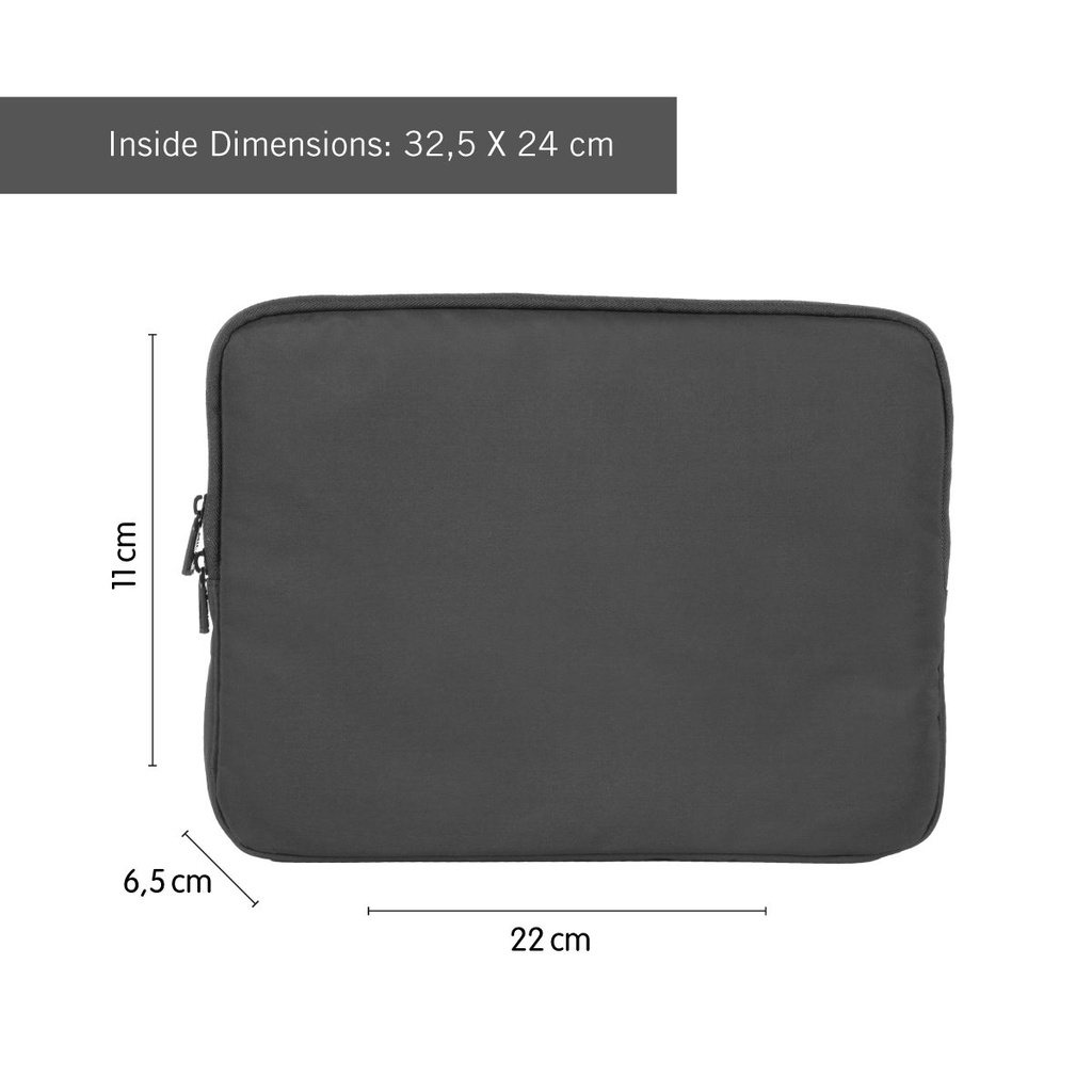 FUNDA MILAN 085152DW PORTATIL SERIE SHADOW NEGRO