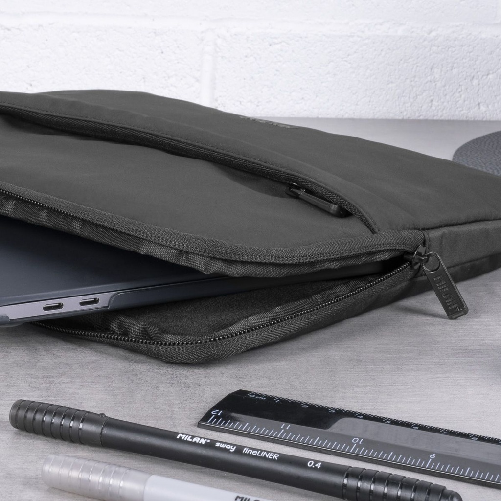 FUNDA MILAN 085152DW PORTATIL SERIE SHADOW NEGRO
