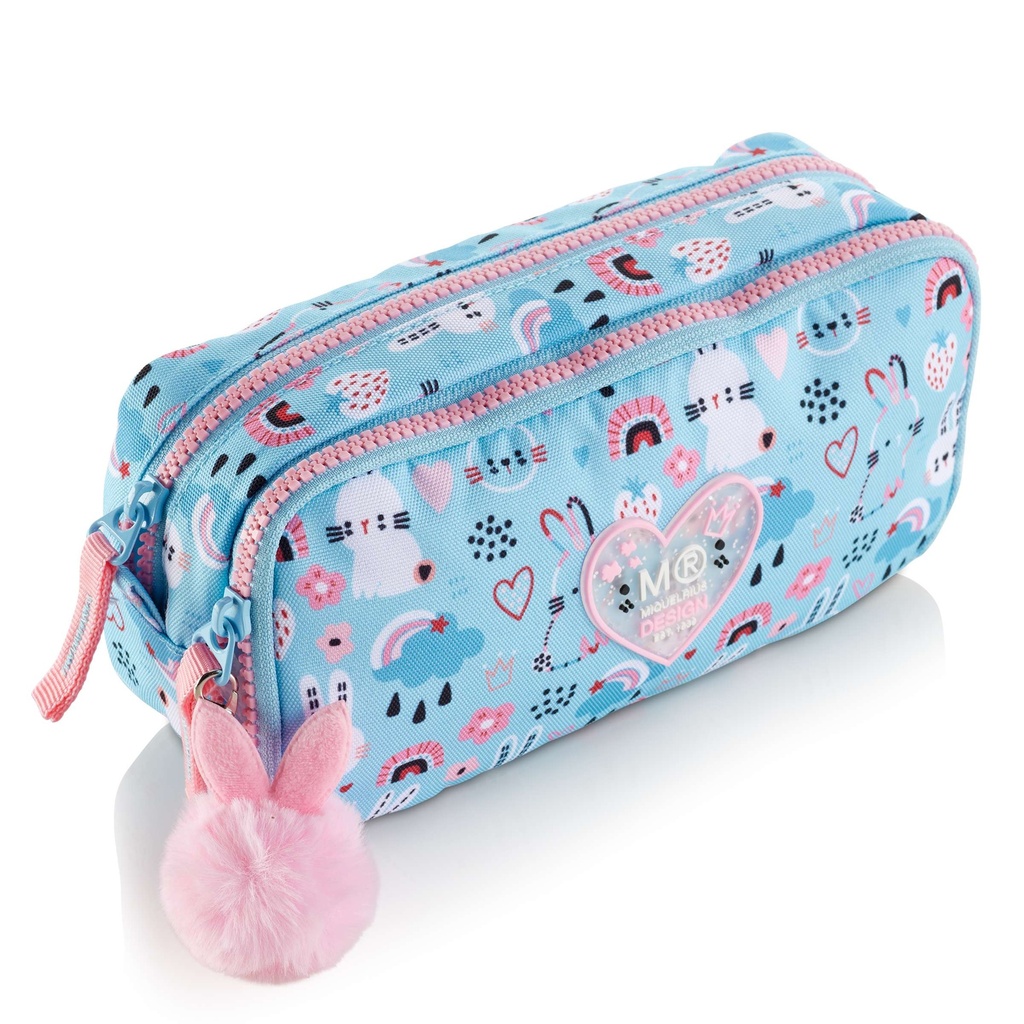 PORTATODO MR19430 DOBLE ORGANIZADOR RECICL. BUNNY BLISS