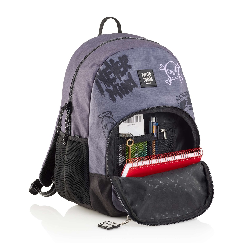 MOCHILA MR19497 DOBLE ROMA RECICL. GRAFFITI