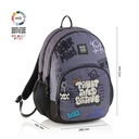 MOCHILA MR19499 TRIPLE OSLO RECICL. GRAFFITI