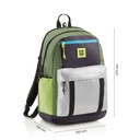 MOCHILA MR19331 TRIPLE AMSTERDAM RECI. RIDER GREEN