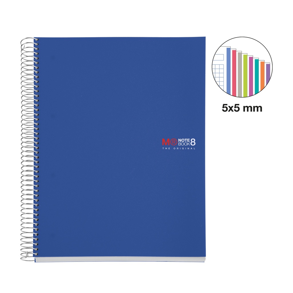 CUADERNO MR42004 NB8 A4 200 CLA PP AZUL