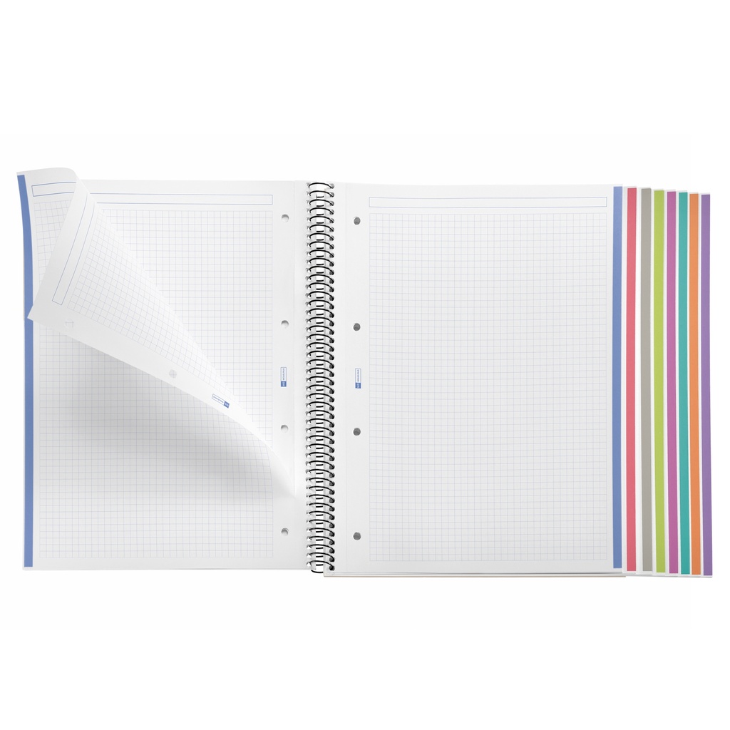 CUADERNO MR42239 NB4 A4 CUADRICULA PP VERDE