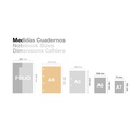 RECAMBIO MR9029 A4 CUADRICULA 100+50 5 COLORES SURTIDO PASTEL