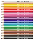  LAPICES MILAN 0722324 COLORES ERGO GRIP TRIANGULARES ESTUCHE DE 24