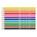LAPICES MILAN 0722312 COLORES  ERGO GRIP TRIANGULARES ESTUCHE 12 UNIDADES