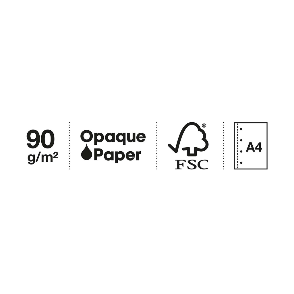 CUADERNO MR46049 NB1 A4 80 CLA 90G EMOTIONS VERDE   