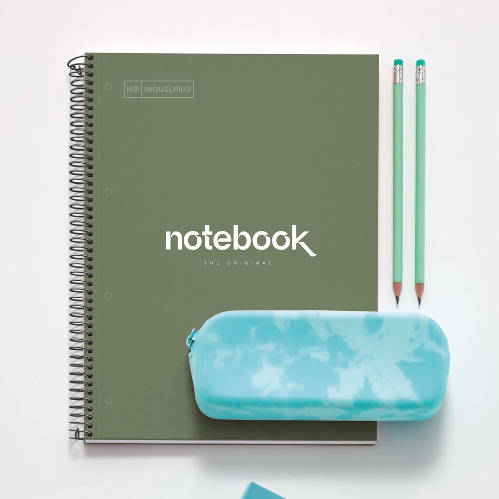 CUADERNO MR46049 NB1 A4 80 CLA 90G EMOTIONS VERDE   