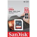 TARJETA MEMORIA SDUNB064GGN3IN ULTRA SDXC 64GB. CLASE 10 HASTA 48MB/S. VALIDO PARA FULL HD CANON 0.24€ INCLUIDO