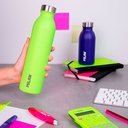 BOTELLA MILAN 643020ACDY ISOTERMICA ACERO INOXIDABLE 0.59 L SERIE ACID AMARILLO