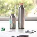 BOTELLA MILAN 643020SL ISOTERMICA ACERO INOXIDABLE 0.59 L SERIE SILVER ROSA