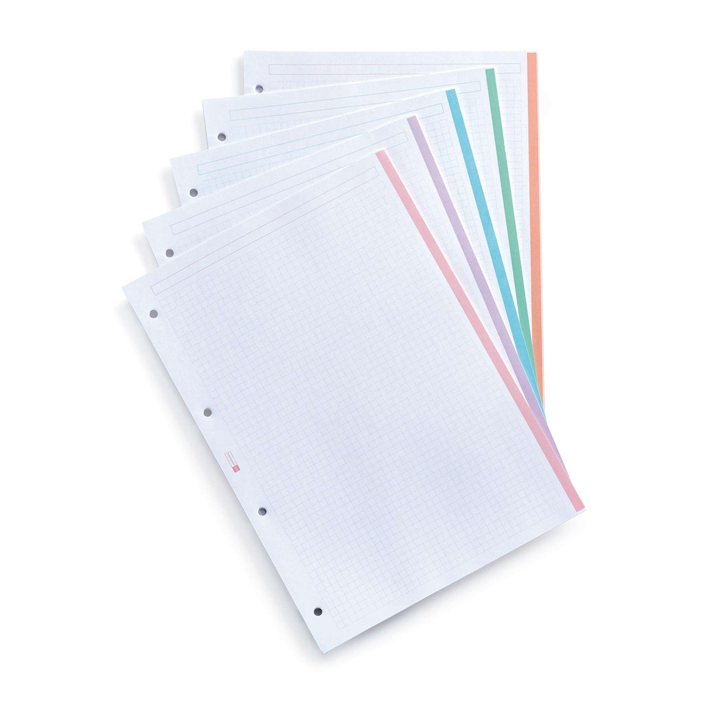 CARPEBLOC MR15100 CON RECAMBIO A4 4 ANILLAS EMOTIONS ROSA DUST