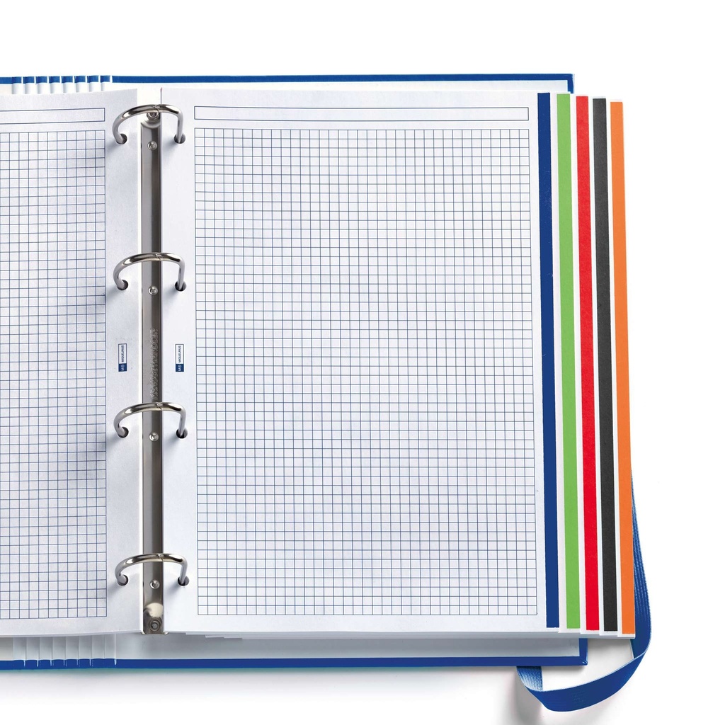 CARPEBLOC MR14682 CON RECAMBIO A4 4 ANILLAS EMOTIONS MARINO