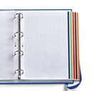 CARPEBLOC MR14682 CON RECAMBIO A4 4 ANILLAS EMOTIONS MARINO